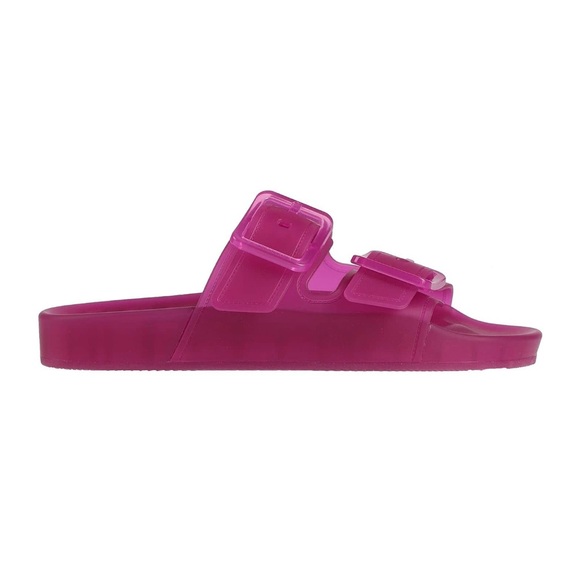 BALENCIAGA “Mallorca” jelly sandals AUTHENTIC, magenta - Picture 5 of 13